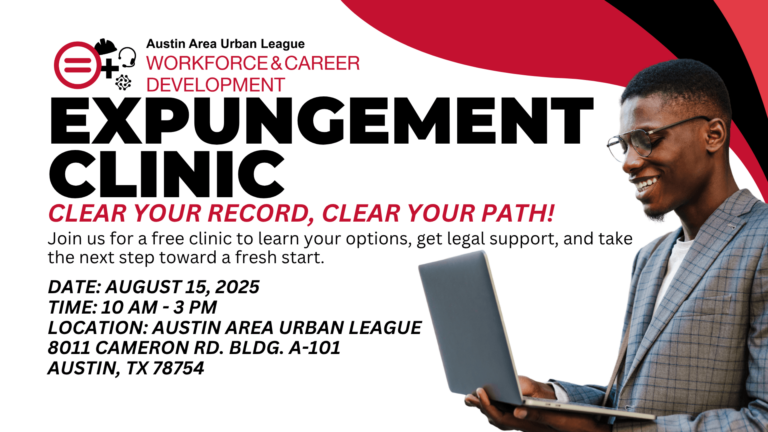 Expungement Clinic - August 15